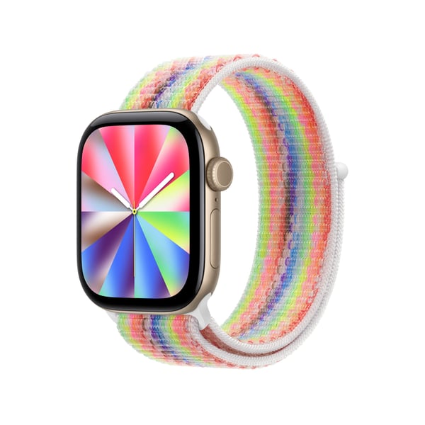 Apple MJ5A4ZM/A smarta bärbart tillbehör Band Multifärg Nylon, Återvunnen polyester, Recycled spandex