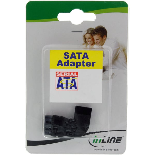 InLine 27700D kabel kønsskifter SATA female SATA 7pin Sort