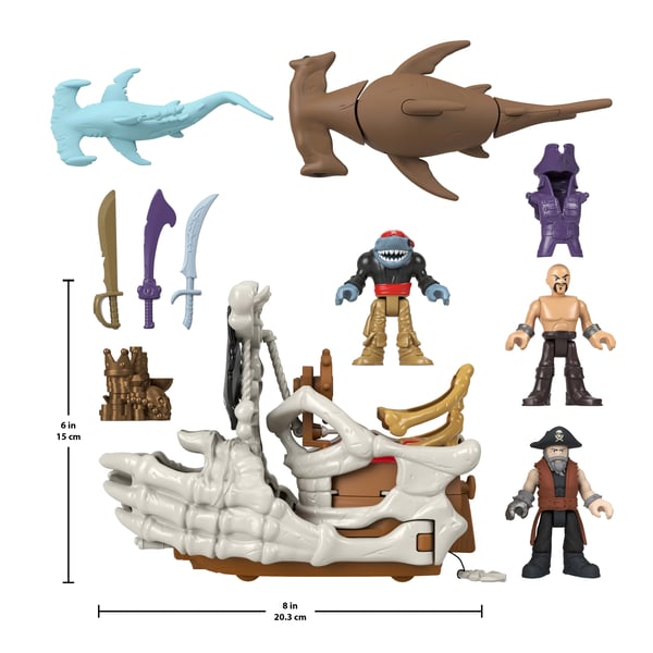 Fisher-Price Imaginext Billy Bones' Boat Bundle
