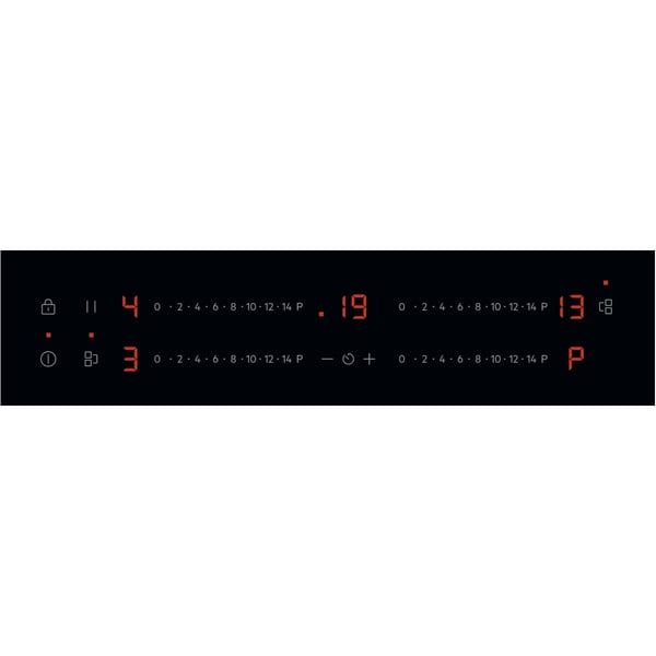 AEG TO64IM0BIB Svart Inbyggd 60 cm Induktionshäll med zon 4 zone(s)