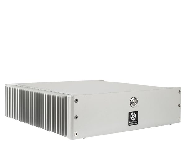 bluechip INDUSTRYline S3024P Intel® Core™ i5 i5-14400T 8 GB DDR5-SDRAM 500 GB SSD Windows 11 Pro Slim PC Mini-PC Silver