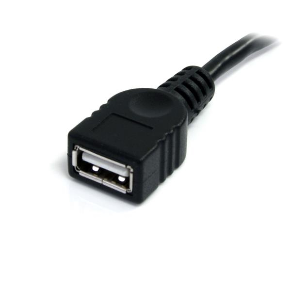 StarTech.com USBEXTAA3BK USB-kabel 0,91 m USB A 0,48 Gbit/sek. Sort