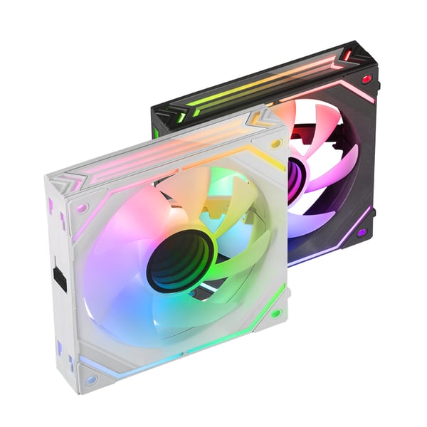 Mars Gaming MF-LINKFINITY Datorväska Fan 12 cm Vit 1 styck