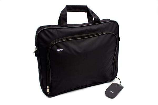 Nilox NXMOS4156BK väskor bärbara datorer 39,6 cm (15.6") Portfölj Svart