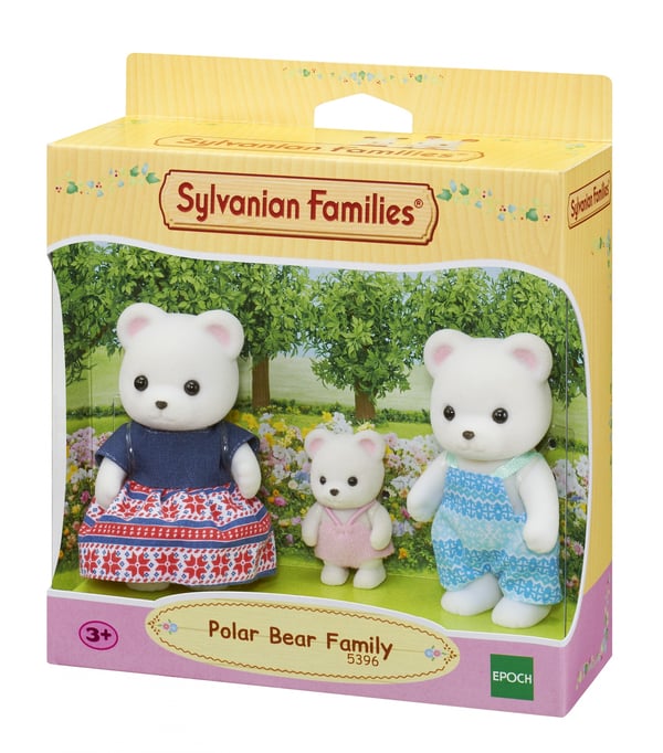 Sylvanian Families Familien Isbjørn