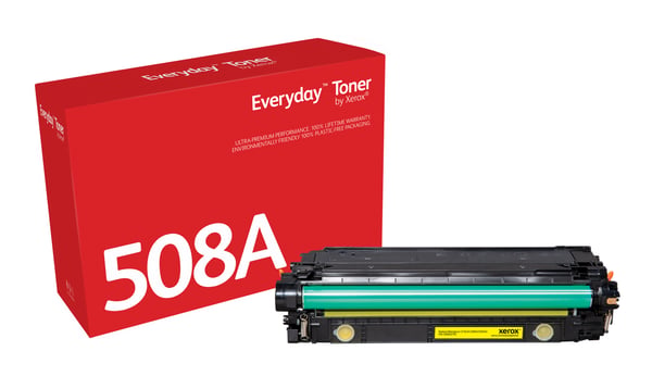 Everyday™ Keltainen Toner by Xerox compatible with HP 508A (CF362A), Standard capacity