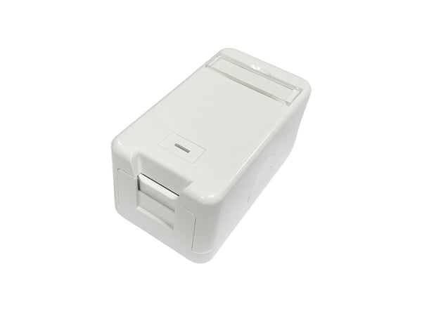 Lanview LVN127766 pistorasia RJ-45 Valkoinen
