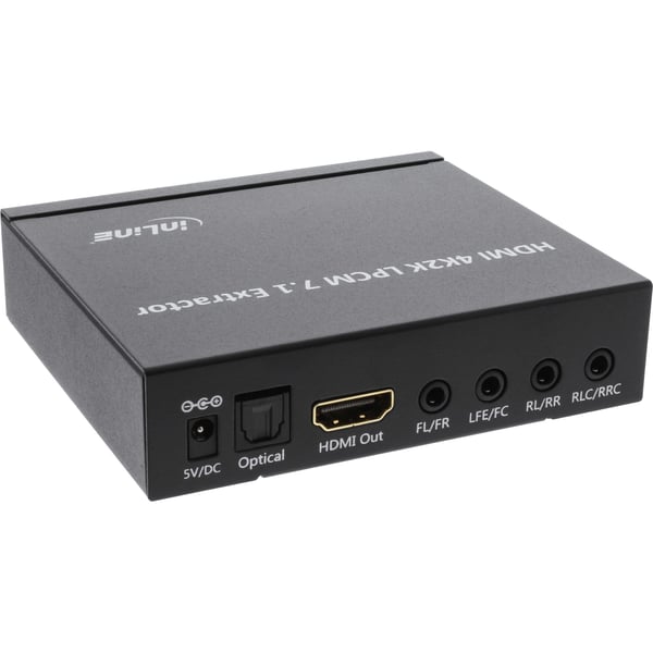 InLine 65007K videokabeladapter Svart