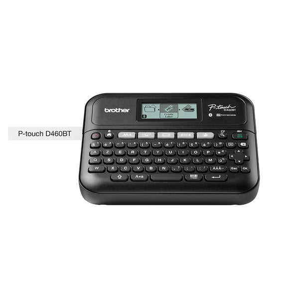 Brother PT-D460BTVP etikettskrivare Termal transfer 180 x 180 DPI 30 mm/sek Kabel & Trådlös TZe Bluetooth QWERTY