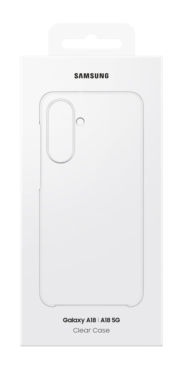 Samsung EF-QA186CTEGWW mobiltelefon etui 17 cm (6.7") Cover Transparent