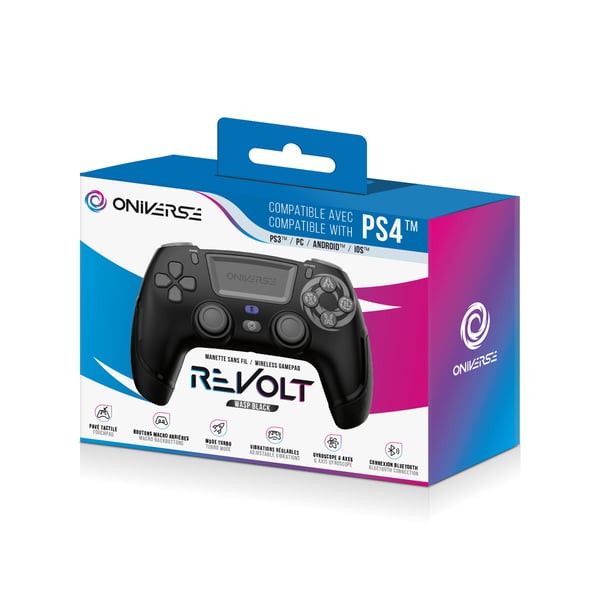 Oniverse Revolt Sort Bluetooth Gamepad Analog/digital Android, PC, PlayStation 4, Playstation 3, iOS