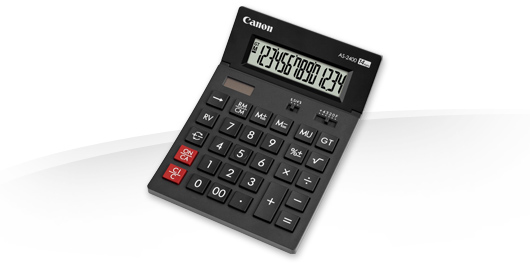Canon AS-2400 regnemaskine Desktop Skærm Sort