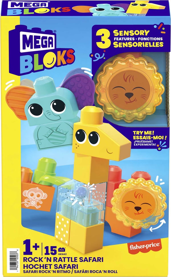 MEGA BLOKS Rock 'n Rattle Safari