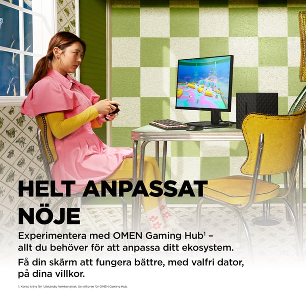 OMEN by HP OMEN 31,5 tum QHD 165 Hz Gaming-skärm – OMEN 32q
