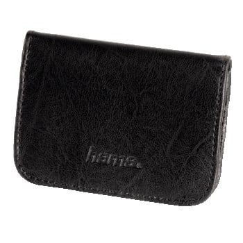 Hama Memory Card Case etui til hukommelseskort 4 kort Kunstlæder Sort