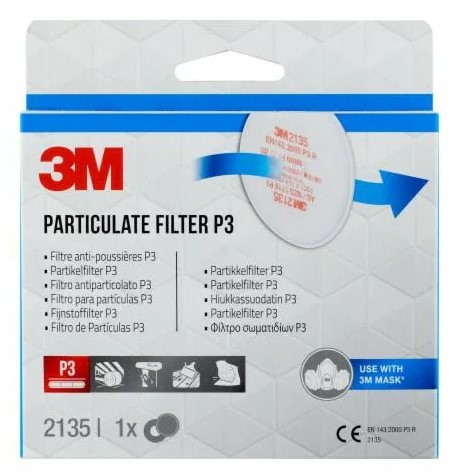 3M Highland 2135PRO1 filter & patron til respirator Partikelfilter 1 stk