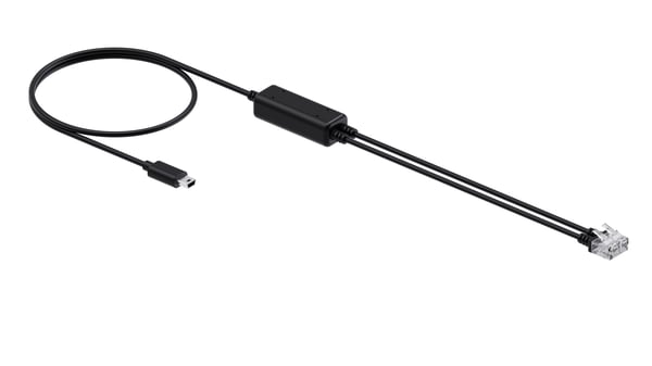 Yealink Telefonkabel til WH63 E2/WH64/WH68 Series (1 stk.)
