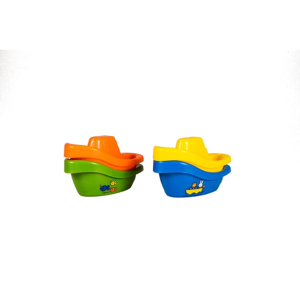 Rubo Toys 2010574 spil, legetøj & mærkat til badet Badebåd Flerfarvet