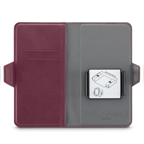 Hama 00118895 mobiltelefon etui 15,5 cm (6.1") Folie Rød