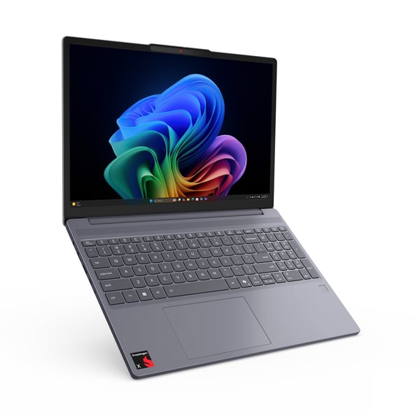 Lenovo IdeaPad Slim 3 15Q8X10 Copilot+ PC Snapdragon X1-26-100 Laptop 38,4 cm (15.1") WQXGA 24 GB LPDDR5x-SDRAM 1 TB SSD Wi-Fi 6E (802.11ax) Windows 11 Home Fransk Grå