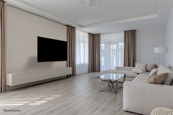 Neomounts WL40-550BL18 TV-kiinnike 190,5 cm (75") Musta