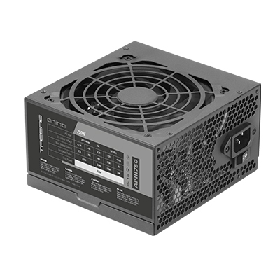 Tacens APIII750 strömförsörjningsenheter 750 W 20+4 pin ATX ATX Svart