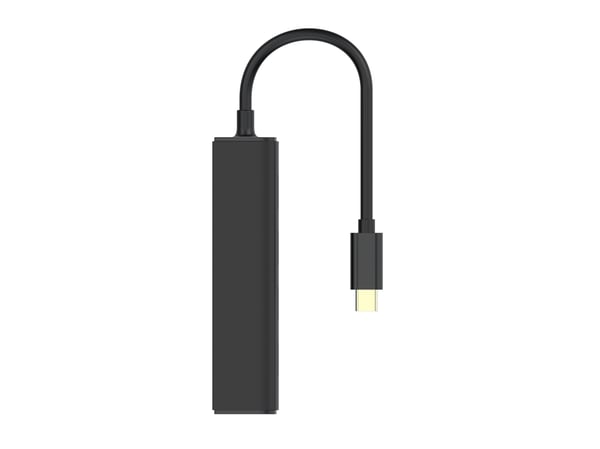 Conceptronic CTC4USB3 gränssnittshubbar USB 3.2 Gen 1 (3.1 Gen 1) Type-C 5000 Mbit/s Svart