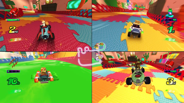 Nintendo Nickelodeon Kart Racers Standard Tyska, Nederländska, Engelska, Spanska, Franska, Italienska Nintendo Switch