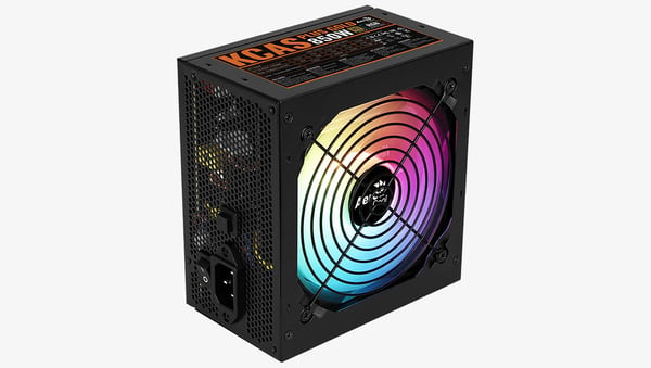 Aerocool KCAS PLUS GOLD 850W strömförsörjningsenheter 20+4 pin ATX Svart