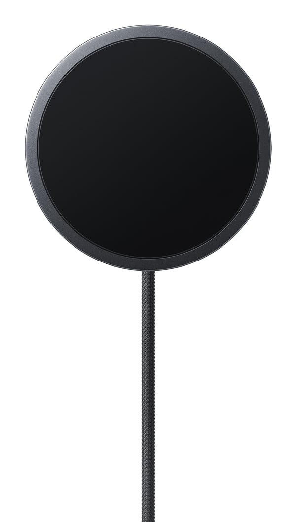 Samsung Magnet Wireless Charger 25W Blck Smartphone Sort USB Trådløs opladning Hurtig opladning Indendørs