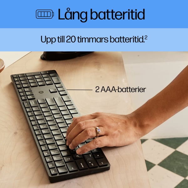 HP 450 trådlös BLK programmerbar