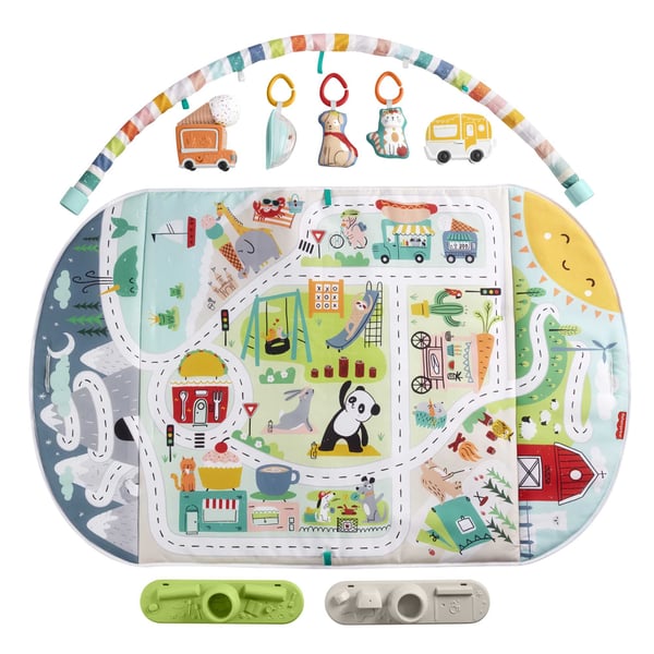Fisher-Price Activity City Gym to Jumbo Play Mat