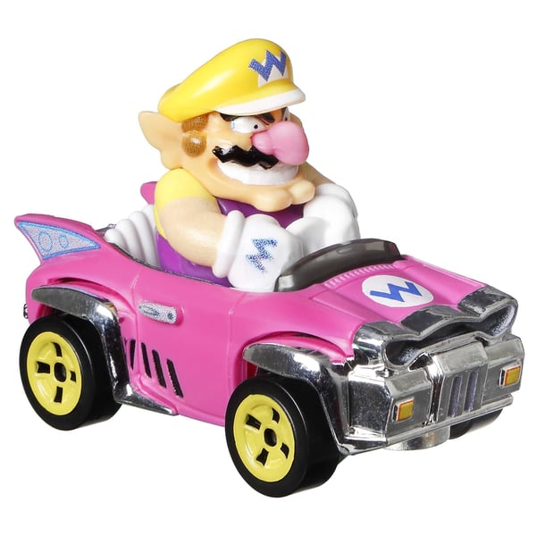 Hot Wheels Mario Kart MarioKart Wario and Badwagon
