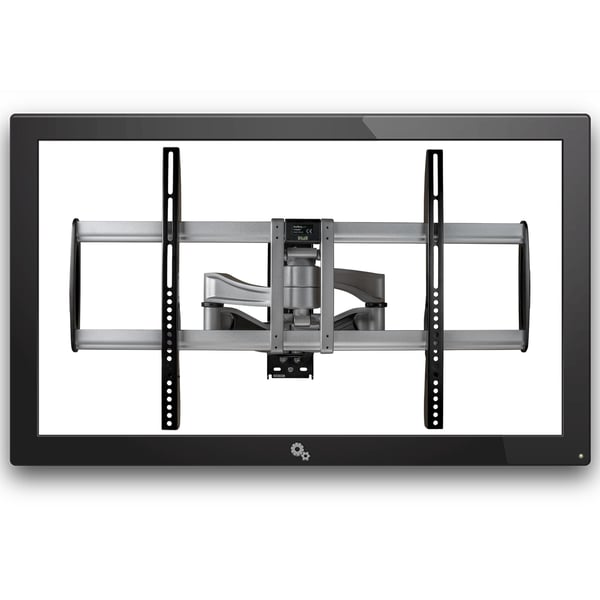StarTech.com FPWARPS TV-kiinnike 190,5 cm (75") Musta, Hopea