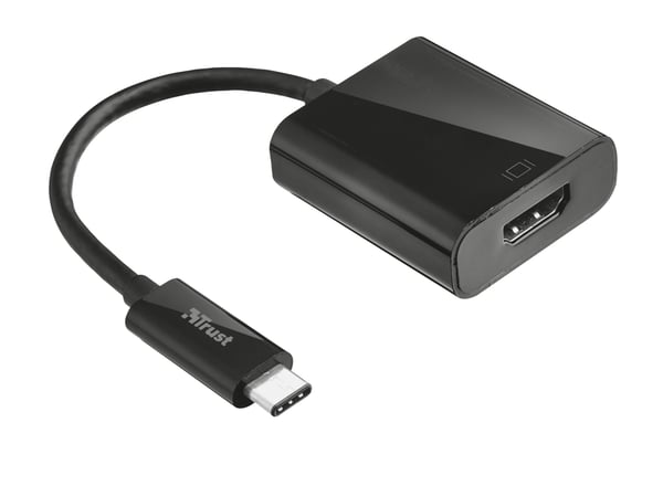 Trust 21011 USB grafisk adapter Sort