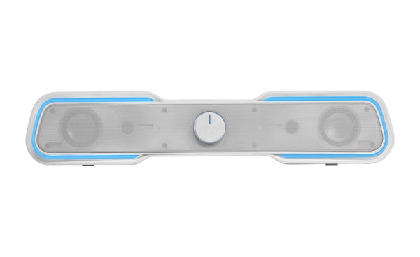 Mars Gaming MSBXW soundbar-högtalare Vit 10 W