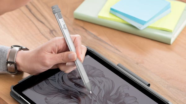Logitech Crayon stylus-pennor 20 g Grå