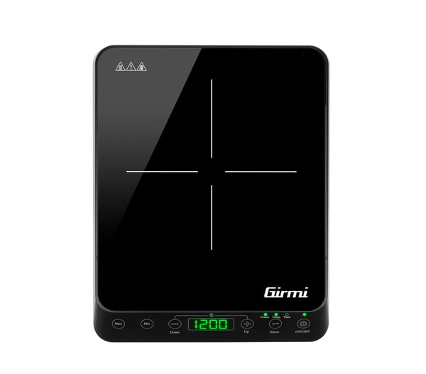 Girmi PI04 Svart Bänkdiskmaskin 27.5 cm Induktionshäll med zon 1 zone(s)