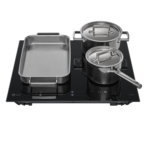 LG CBIZ2435B Sort Indbygget 59 cm Zone induktionskogeplade 4 zone(s)