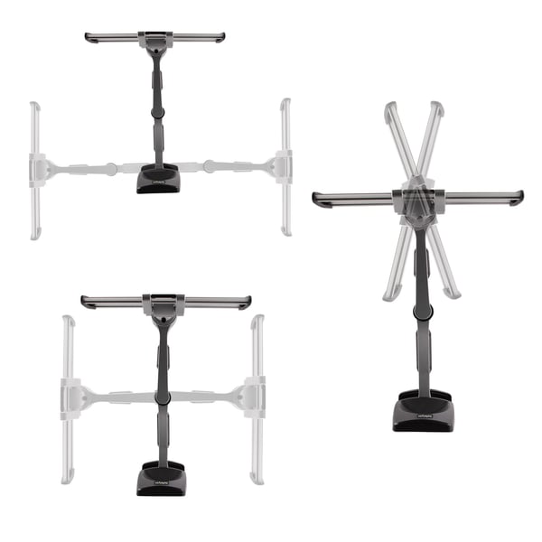 StarTech.com TV-WALL-MOUNT-65FS TV-kiinnike 165,1 cm (65") Musta, Hopea