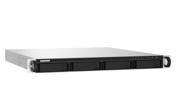 QNAP TS-432PXU NAS Rack (1U) Annapurna Labs Alpine AL-324 2 GB DDR4 0 TB QNAP Turbo System Svart