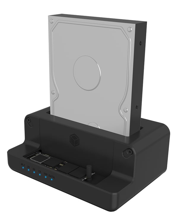 ICY BOX IB-2914MSCL-C31 USB 3.2 Gen 2 (3.1 Gen 2) Type-C Musta