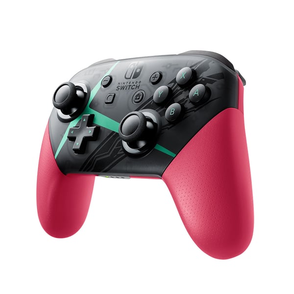 Nintendo Xenoblade Chronicles 2 Edition Switch Pro Controller Svart, Lila Bluetooth Spelplatta Analog / Digital Nintendo Switch