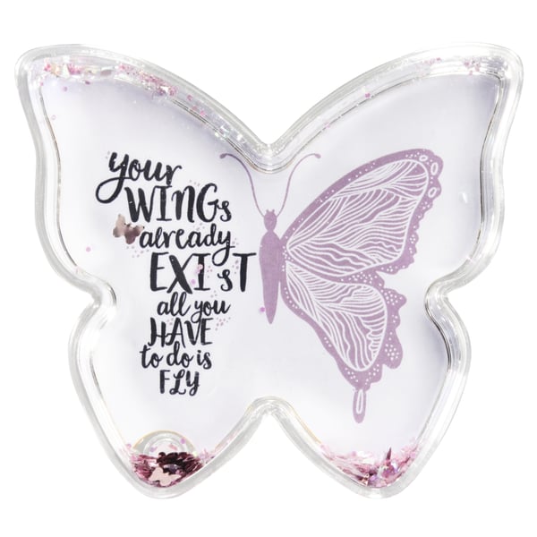 Hama Butterfly Enbildsram Rosa, Transparent