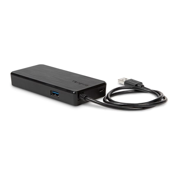 Targus ACA929EU kannettavien tietokoneiden telakka ja porttitoistin Langallinen USB 3.2 Gen 1 (3.1 Gen 1) Type-C Musta