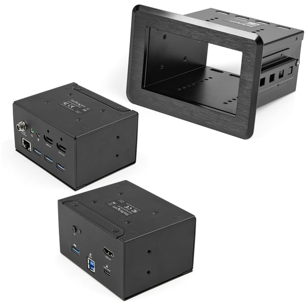 StarTech.com Dockningsstation för konferensrum - Universell laptopdocka - 4K HDMI, 60W PD, USB-hubb