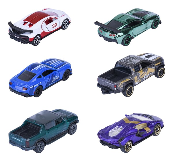 Majorette Showroom Deluxe Cars
