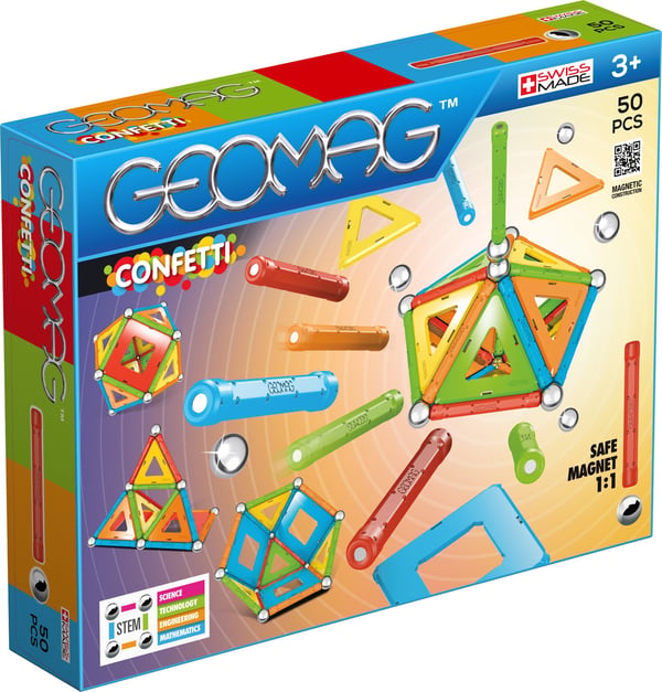 Geomag Confetti 50 pcs Neodymium magnet-legetøj
