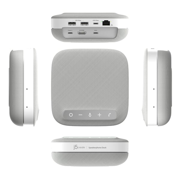 j5create USB-C 4K højttalertelefon-dock