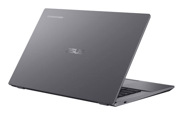 ASUS Chromebook Plus CX34 CB3402CVA-MW1596 Intel Core 5 120U 35,6 cm (14") Berøringsskærm Fuld HD 8 GB LPDDR5x-SDRAM 256 GB UFS Wi-Fi 6E (802.11ax) ChromeOS Grå QWERTY Spansk